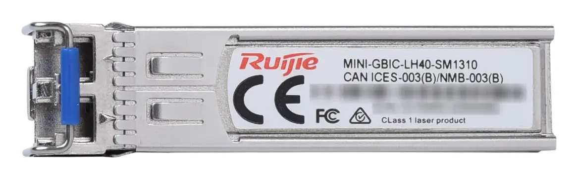 Ruijie MINI-GBIC-LH40-SM1310 1000BASE-SX 1310nm 40km Single Mode SFP Optik Modül