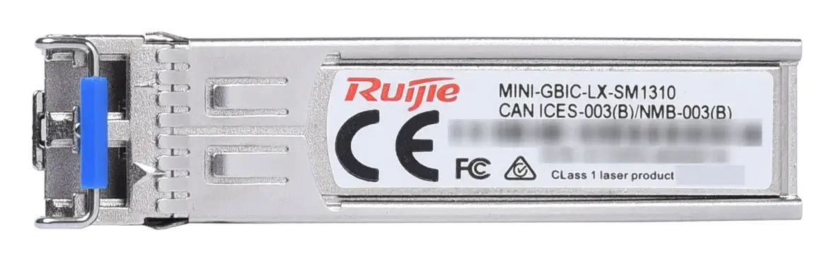 Ruijie MINI-GBIC-LX-SM1310 1000BASE-SX 1310nm 10km Single Mode SFP Optik Modül