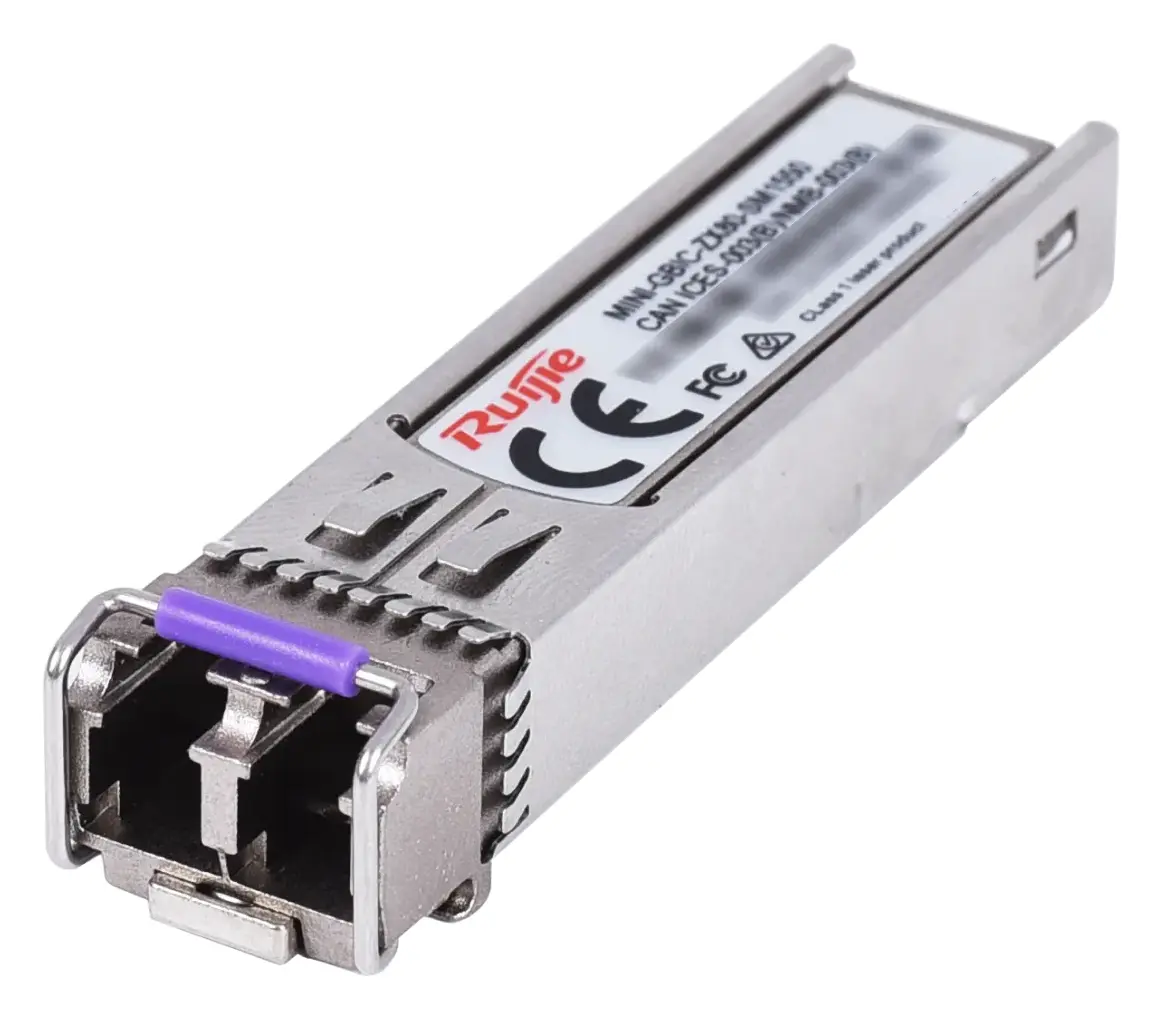 Ruijie MINI-GBIC-ZX80-SM1550 1000BASE-SX 1550nm 80km Single Mode SFP Optik Modül — görsel 5