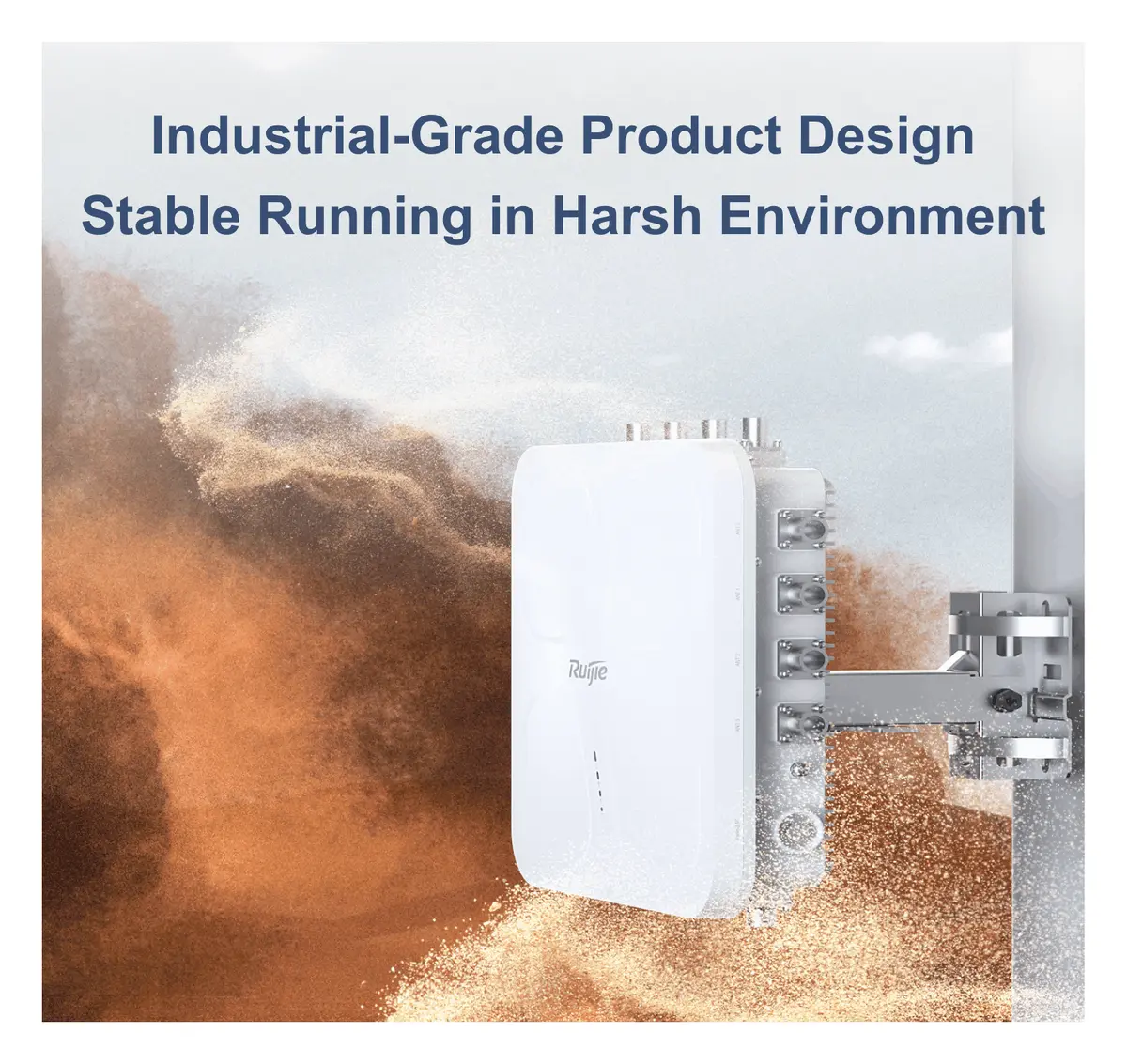 Ruijie RG-AP680-AR Wi-Fi 6 Dört Radyolu Dış Ortam Access Point — görsel 3
