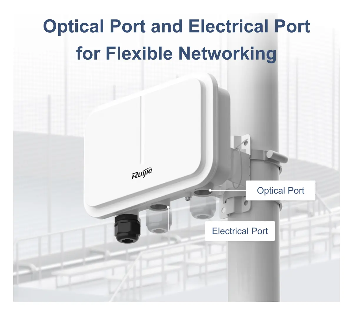 Ruijie RG-AP680(CD) Wi-Fi 6 Çift Bant Dış Ortam Access Point — görsel 3