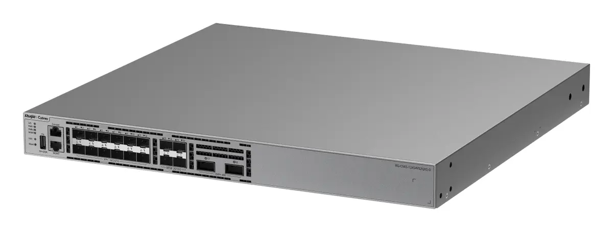 Ruijie RG-CS65-12XS4VS2QXS-D 12 Port 10G SFP+ 4×25G SFP28 2×40G QSFP+ L3 Yönetilebilir Switch — görsel 4