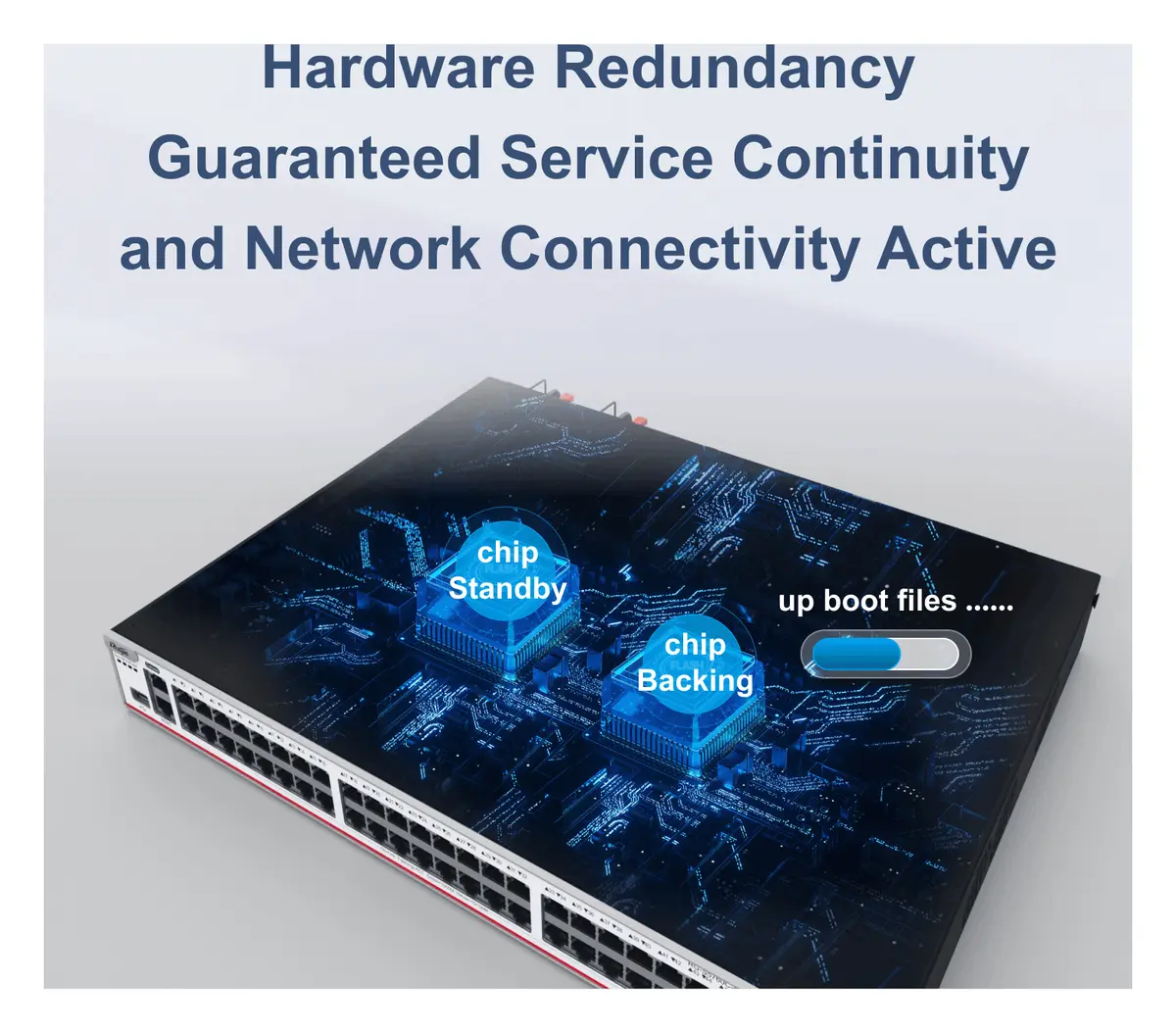 Ruijie RG-CS85-48GT4XS-D 48 Port Gigabit 4×10G SFP+ L3 Yönetilebilir Switch — görsel 3