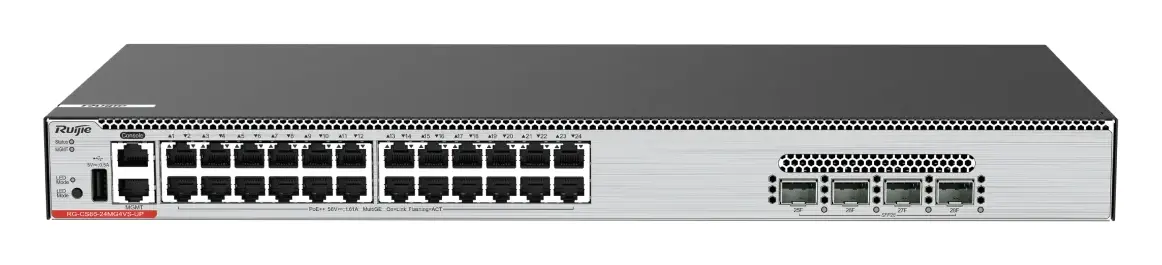 Ruijie RG-CS86-24MG4VS-UP 24 Port 5G Multi-Gigabit PoE++ 4×25G SFP28 Yönetilebilir Switch
