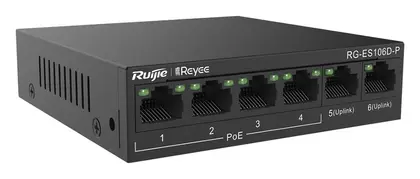 Ruijie RG-ES106D-P 4 Port PoE Switch
