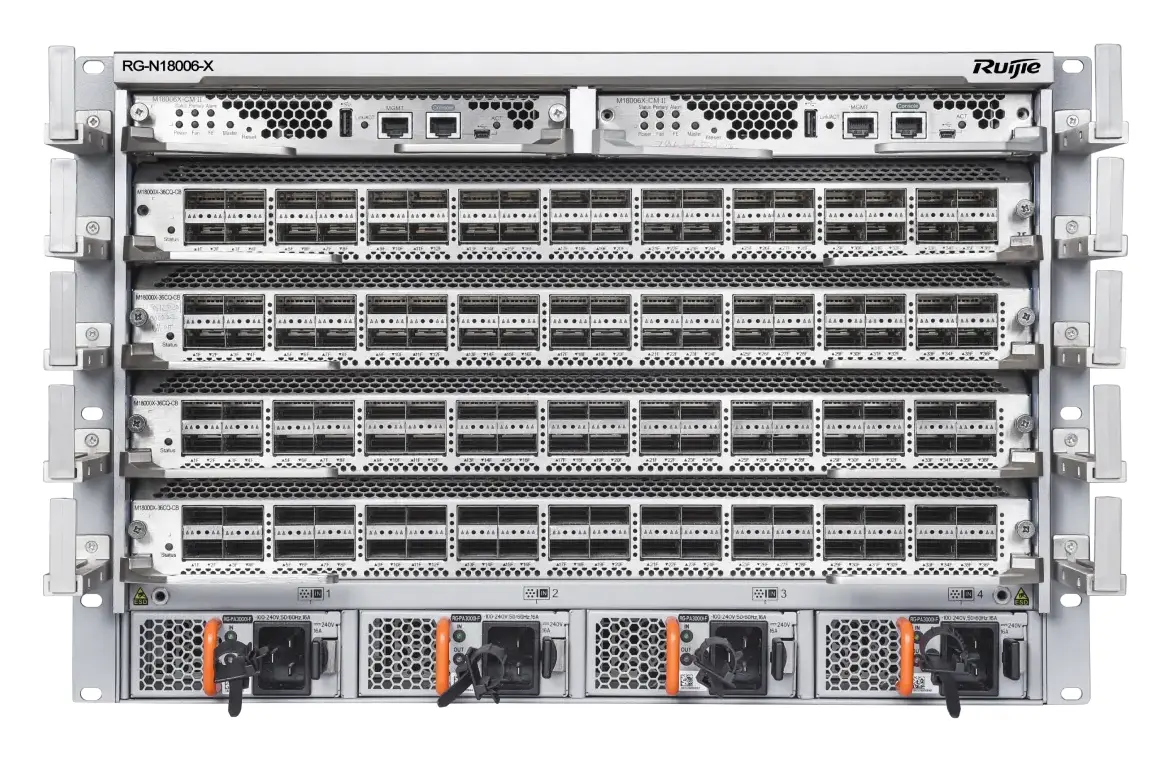 Ruijie RG-N18006-X 4 Slot Modüler Veri Merkezi Switch