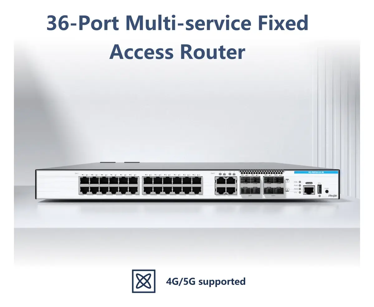 Ruijie RG-RSR20-XA-36 36 Port Gigabit Çok Servisli Router — görsel 2