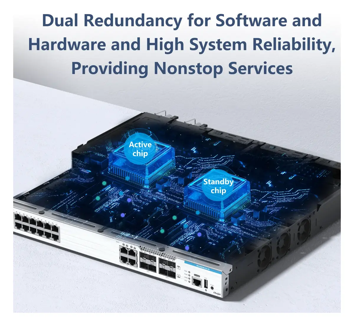 Ruijie RG-RSR20-XA-54 54 Port Gigabit Çok Servisli Router — görsel 4