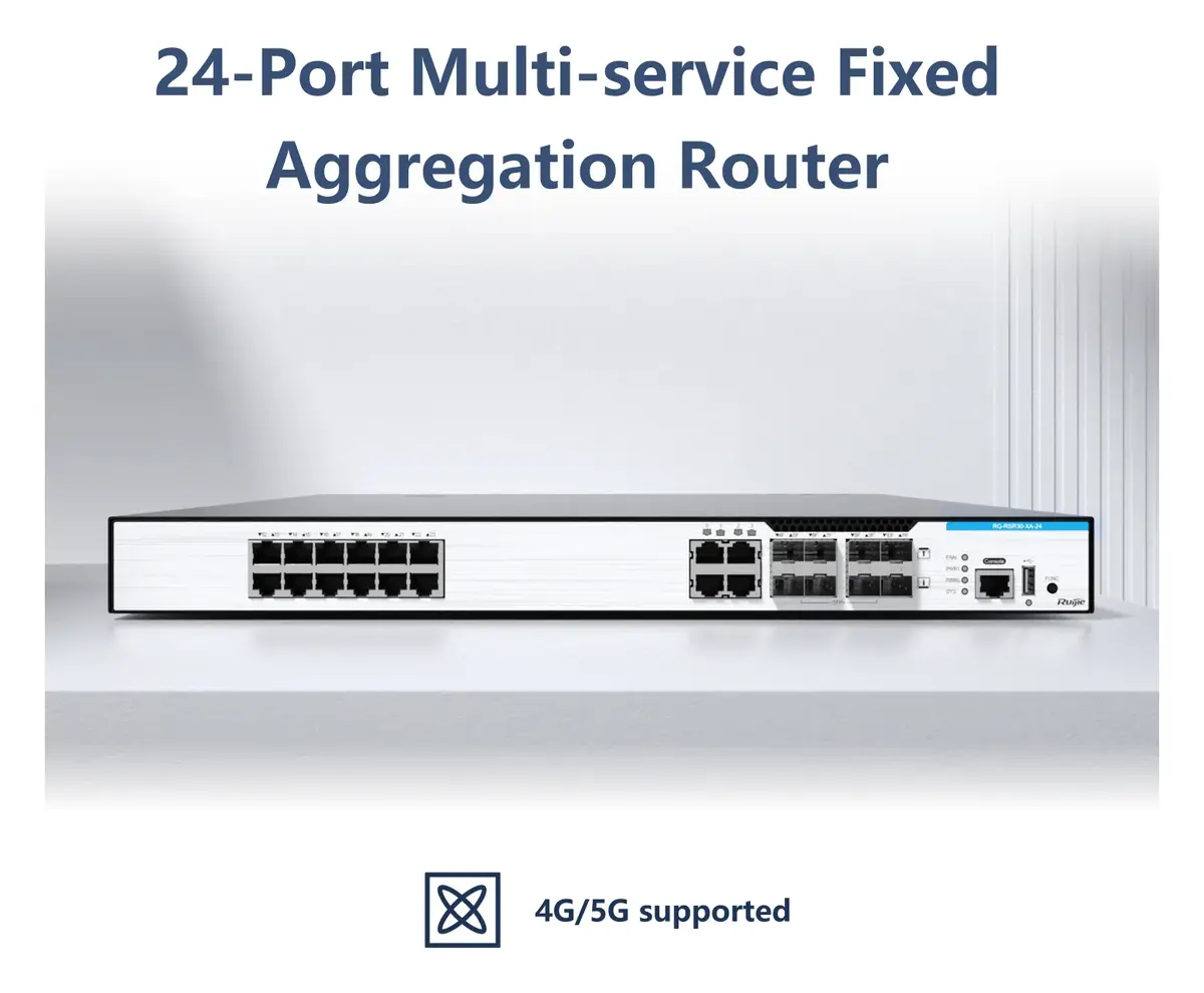 Ruijie RG-RSR30-XA-24 24 Port Gigabit Çok Servisli Router — görsel 2