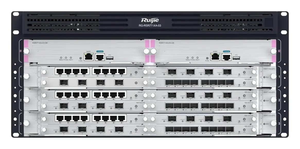 Ruijie RG-RSR77-XA-03 3 Slot Modüler Omurga Router