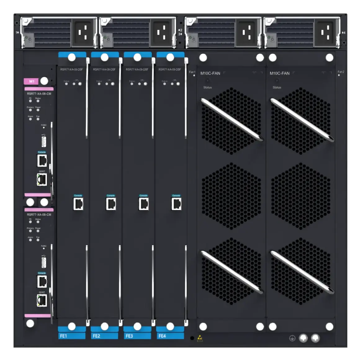 Ruijie RG-RSR77-XA-08 8 Slot Modüler Omurga Router — görsel 5