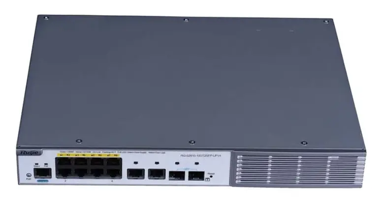 Ruijie RG-S2910-10GT2SFP-UP-H 8 Port PoE Switch