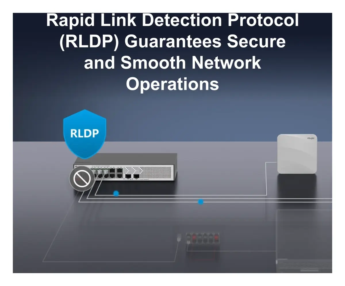 Ruijie RG-S5000-10GT2MS-P-E 10 Port Gigabit PoE+ 2×2.5G SFP L2+ Yönetilebilir Switch — görsel 5