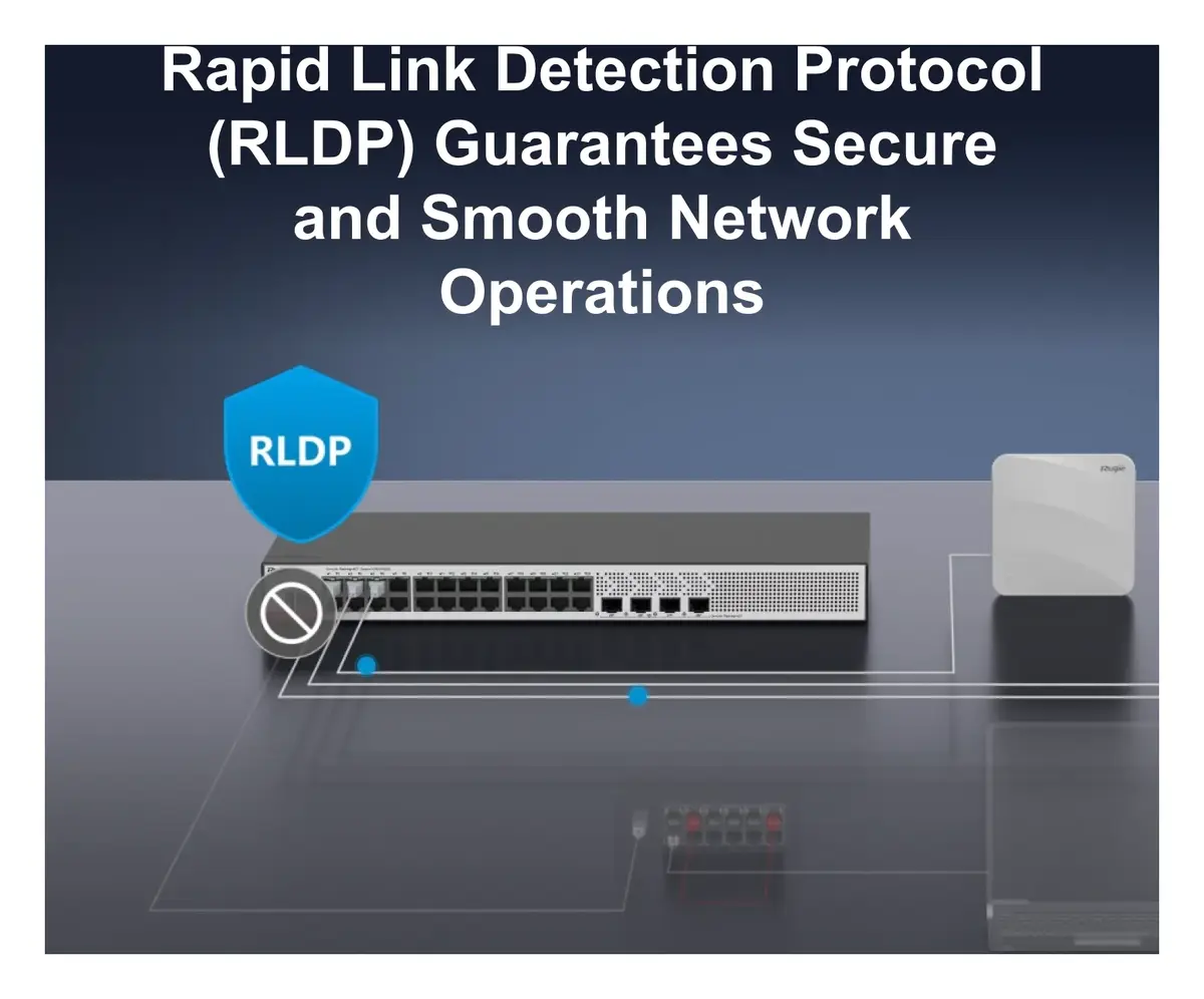 Ruijie RG-S5000-24GT4MS-P-E 24 Port Gigabit PoE+ 4×2.5G SFP L2+ Yönetilebilir Switch — görsel 5