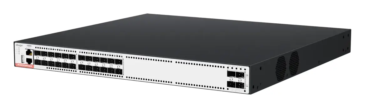 Ruijie RG-S5310-24SFP4XS-E 24 Port Gigabit SFP 4×10G SFP+ L3 Yönetilebilir Switch — görsel 6