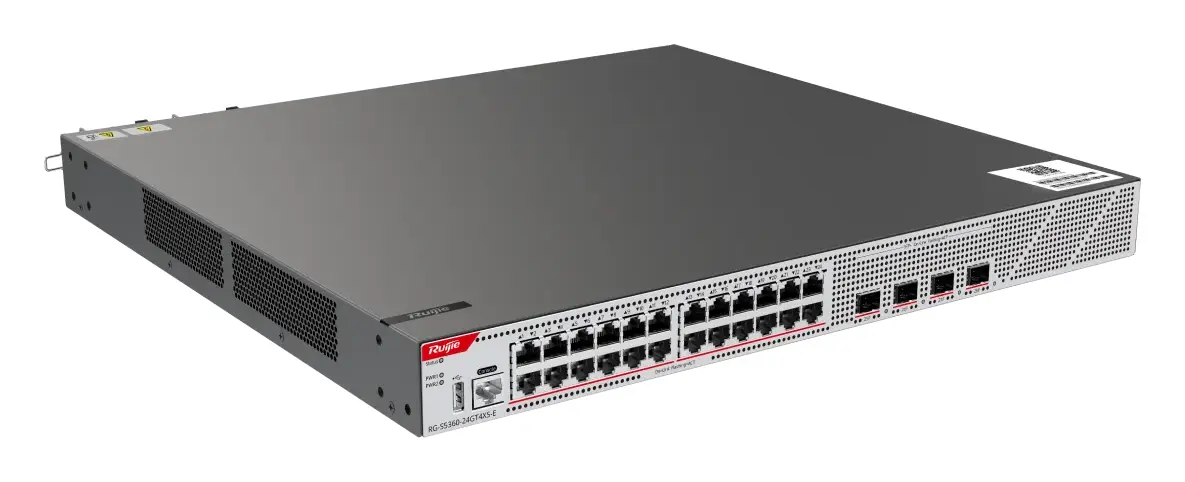 Ruijie RG-S5360-24GT4XS-E 24 Port Gigabit 4×10G SFP+ L3 Yönetilebilir Switch — görsel 2