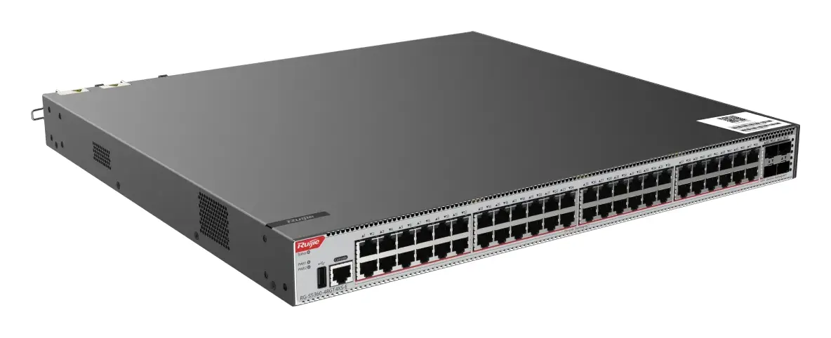 Ruijie RG-S5360-48GT4XS-E 48 Port Gigabit 4×10G SFP+ L3 Yönetilebilir Switch — görsel 2
