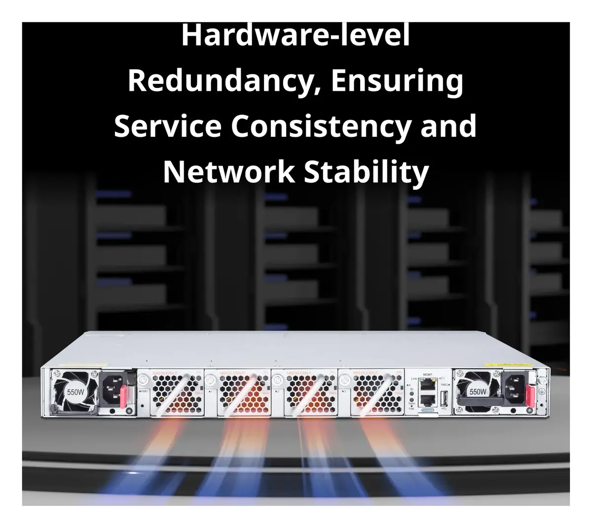Ruijie RG-S6510-48VS8CQ 48 Port 25G SFP28 8×100G QSFP28 Veri Merkezi Switch — görsel 3