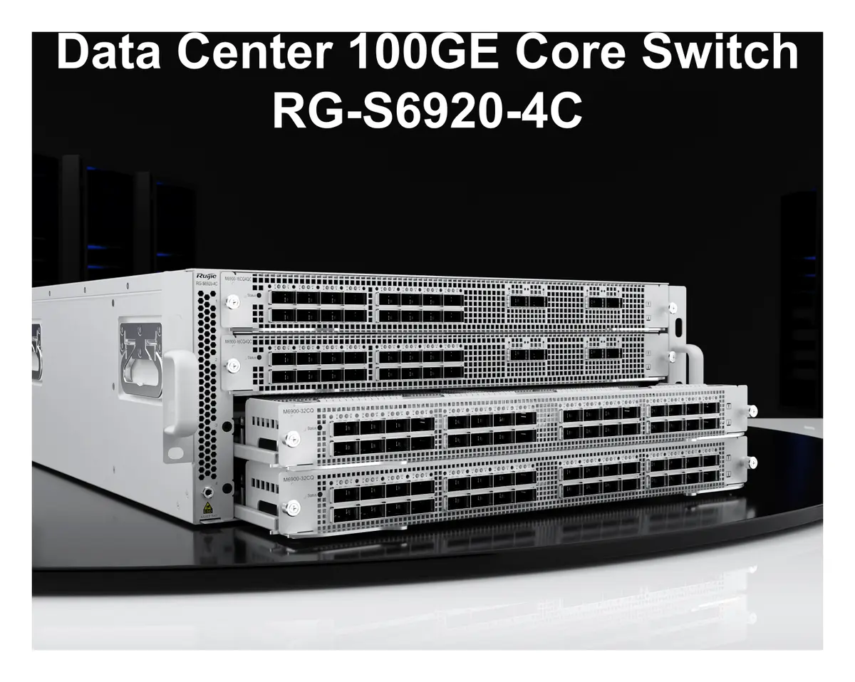 Ruijie RG-S6920-4C 4 Slot Modüler Veri Merkezi Switch — görsel 2