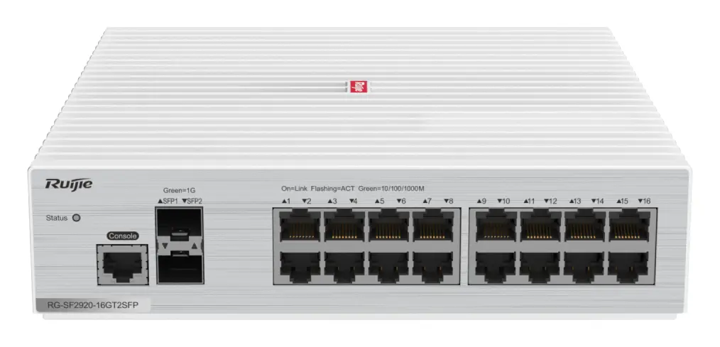 Ruijie RG-SF2920-16GT2SFP 16 Port Gigabit 2×SFP Yönetilebilir Switch