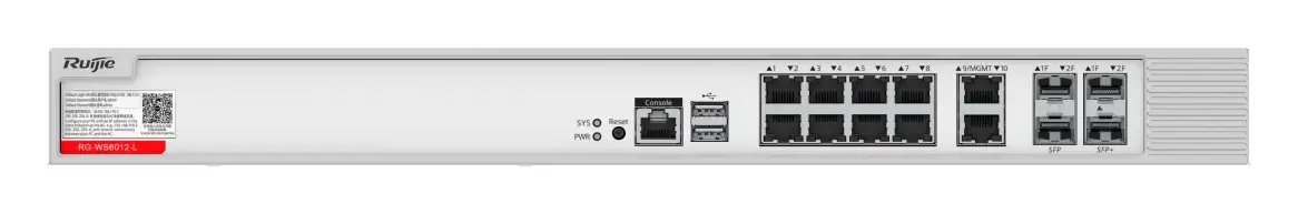 Ruijie RG-WS6012-L Kablosuz Kontrolcü — görsel 3