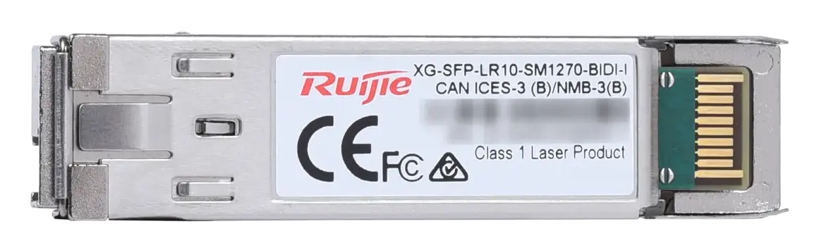 Ruijie XG-SFP-LR10-SM1270-BIDI-I 10G BiDi 1270/1330nm 10km Single Mode SFP+ Optik Modül