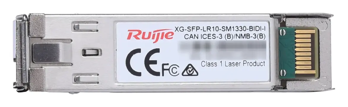 Ruijie XG-SFP-LR10-SM1330-BIDI-I 10G BiDi 1330/1270nm 10km Single Mode SFP+ Optik Modül