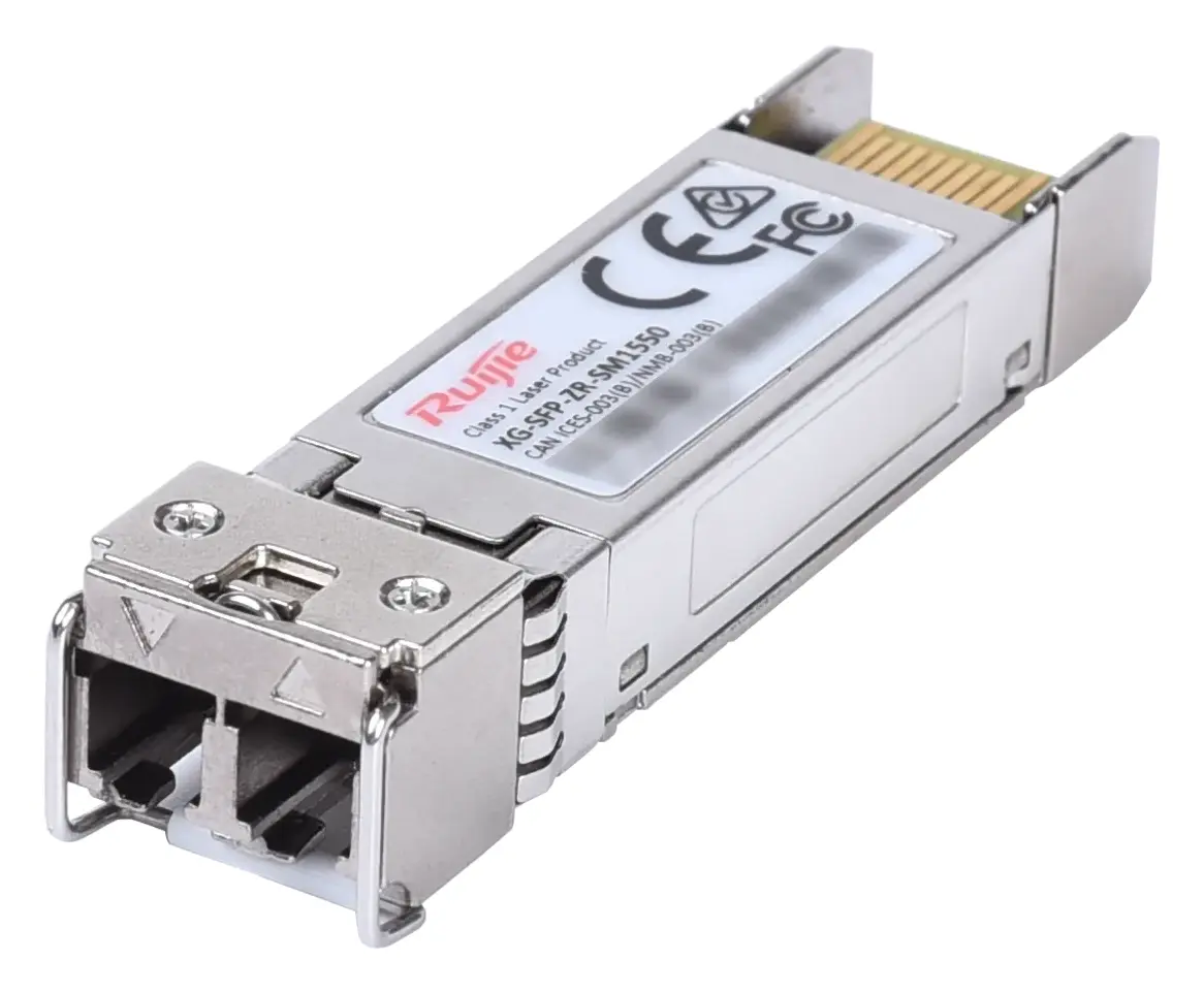 Ruijie XG-SFP-ZR-SM1550 10GBASE-ZR 1550nm 80km Single Mode SFP+ Optik Modül — görsel 5