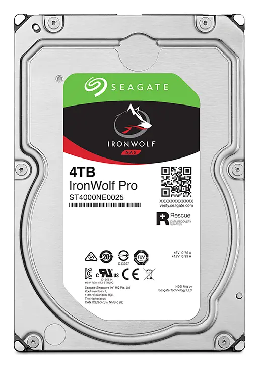 Seagate IronWolf Pro 4TB 3.5" SATA NAS Diski (ST4000NT001) — görsel 4