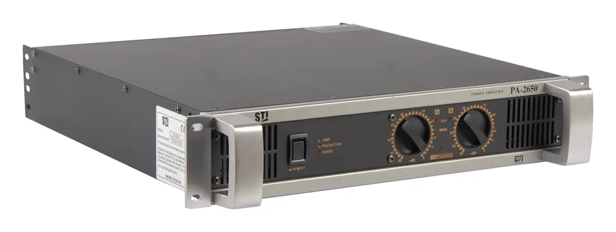 STI PA 2650 2x650W 2 Kanal Power Amfi