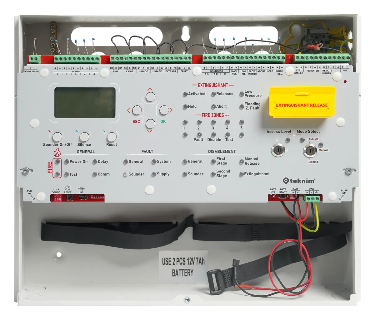 Teknim TEP-4300 Söndürme Paneli — görsel 3