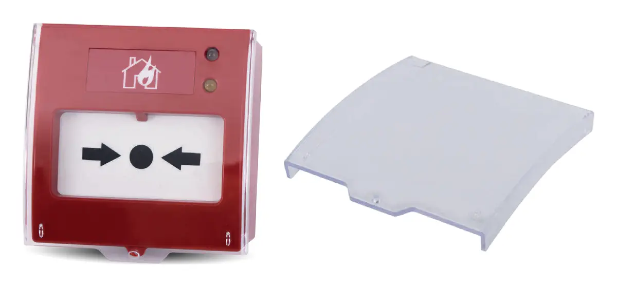 Teknim TFA-0165 Yangın Alarm Butonu İçin Şeffaf Koruma Kapağı