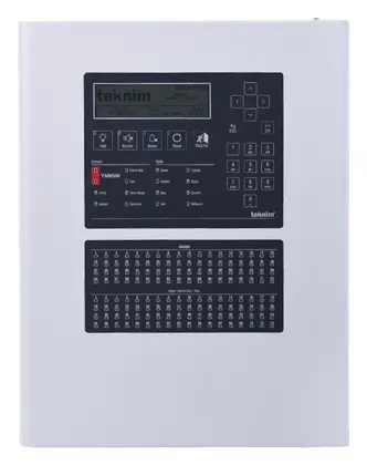 Teknim TFP-2112 2 Loop Bölge Göstergeli Akıllı Adresli Yangın Alarm Paneli