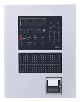 Teknim TFP-2134 4 Loop Termal Yazıcılı, Bölge Göstergeli, Akıllı Adresli Yangın Alarm Paneli