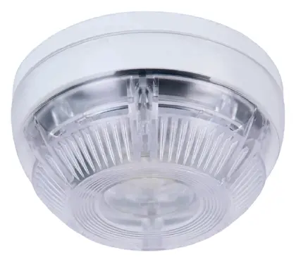 Teknim TFS-1182W Akıllı Adresli Dahili İzolatörlü Flaşörlü Yangın Alarm Sireni, Beyaz