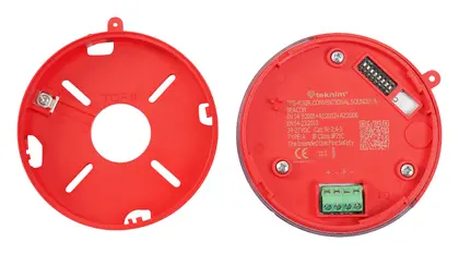 Teknim TFS-4192R TFS-4192 R/W Konvansiyonel Flaşörlü Yangın Alarm Sireni
