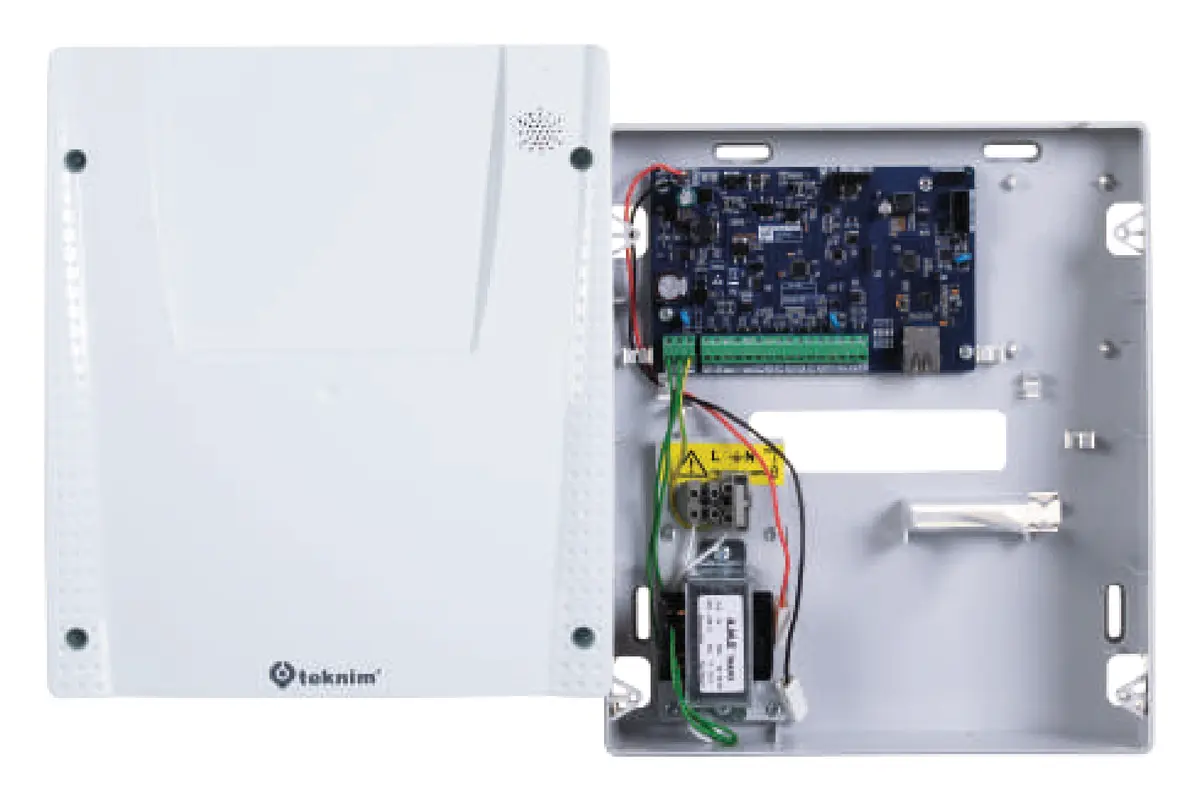 Teknim TSP-5208N Pars Serisi 8+8 Zonlu Ethernet'li Hırsız Alarm Paneli