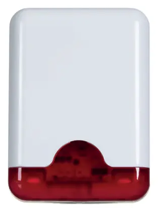 Teknim VAS-741RX Kırmızı Pencereli Harici Siren