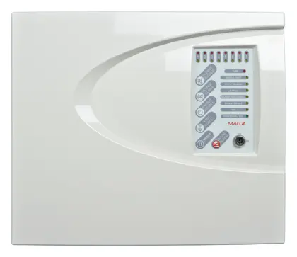 Teletek MAG8 8 Zone Konvansiyonel Yangın Alarm Paneli
