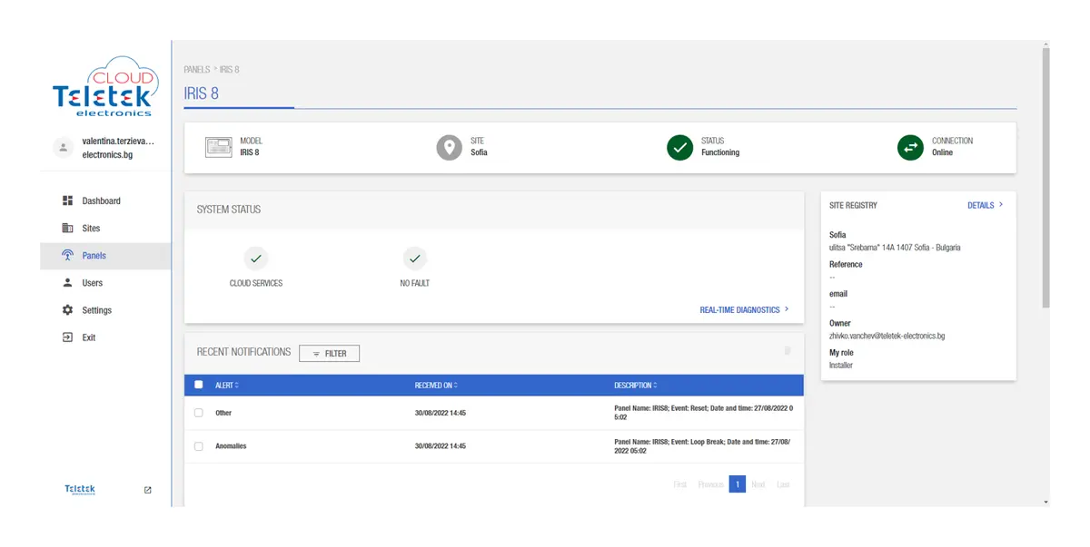 Teletek CLOUD Uzaktan İzleme Platformu — görsel 3