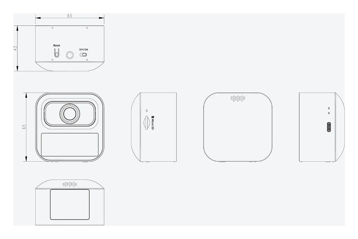 Tiandy TC-C349V 8ARA-4 4MP 4mm IR Solar/Pilli Wi-Fi Bullet Kamera — görsel 4