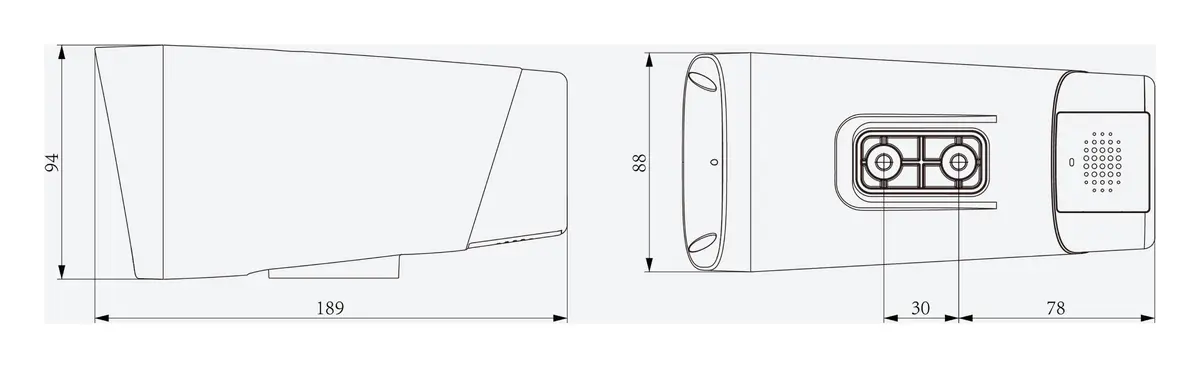 Tiandy TC-C34JQ 2ANA-4 4MP 4mm Akıllı Çift Işık IP Bullet Kamera — görsel 4