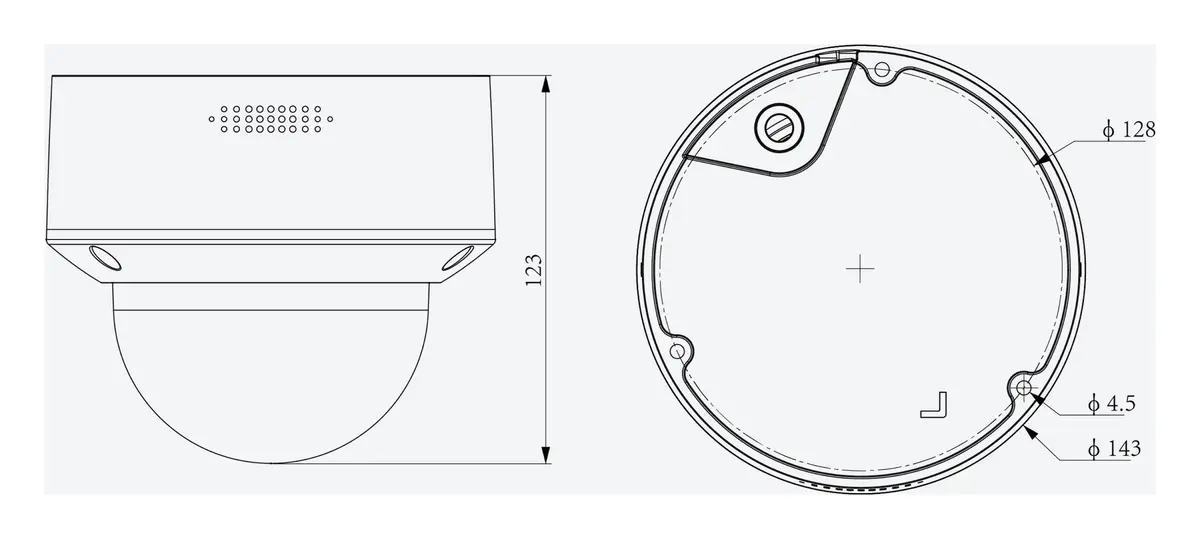 Tiandy TC-C35MS 3LHB-27135 5MP 2.7-13.5mm Motorize ColorMaker IP Dome Kamera — görsel 4