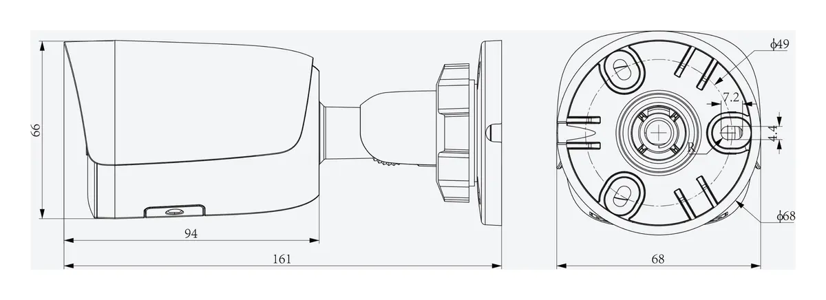 Tiandy TC-C35WP 3FRA-28 5MP 2.8mm ColorMaker IP Bullet Kamera — görsel 4