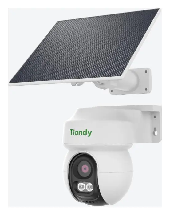 Tiandy TC-H333K 8DA-4 3MP 4mm Akıllı Çift Işık Solar/Pilli 4G PT Kamera