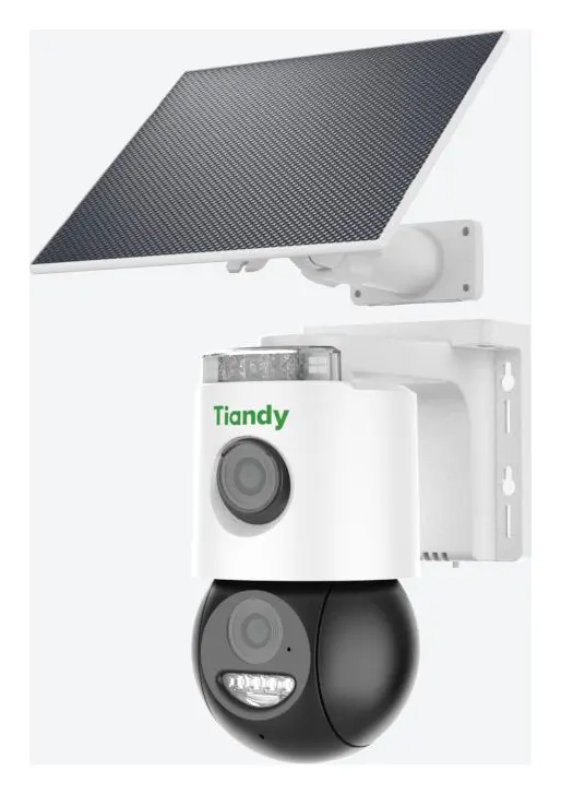 Tiandy TC-H363N 8DA-4 3MP Akıllı Çift Işık Solar/Pilli 4G PT Kamera