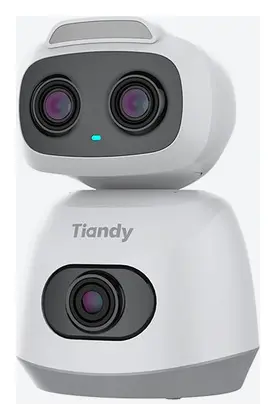Tiandy TC-H3C3E 9DB-12X 4MP Akıllı Çift Işık Pilli Wi-Fi PT Kamera