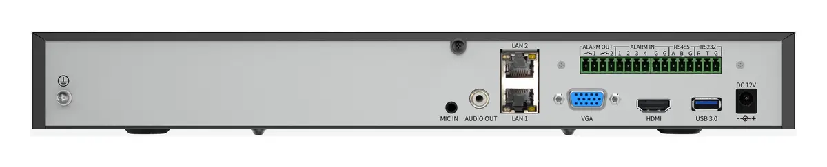 Tiandy TC-R3220 4HD 20 Kanal 2 HDD AI NVR Kayıt Cihazı — görsel 3