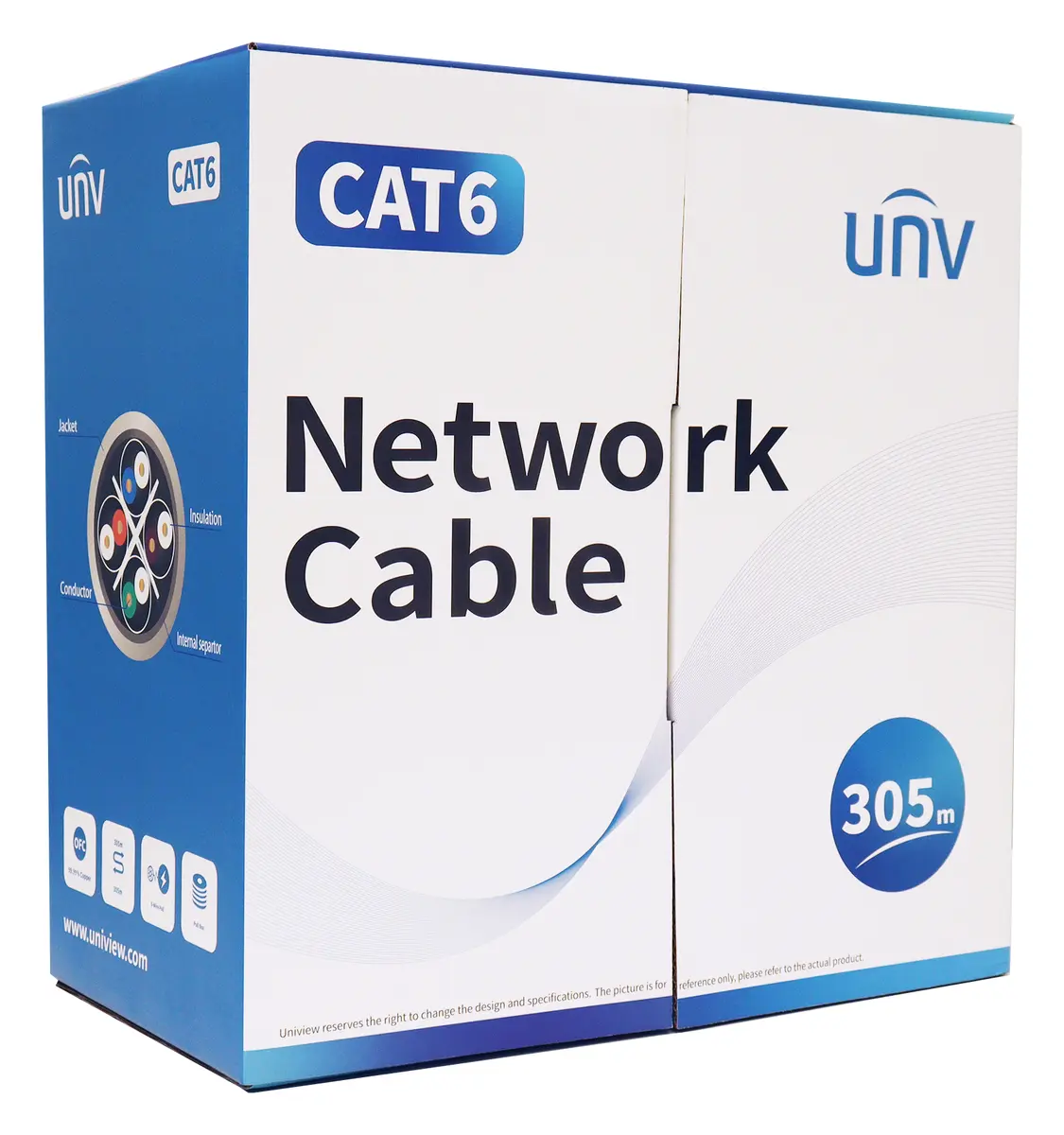 Uniview CAB-LC3100A-E2-ECA-IN Network Kablosu — görsel 3