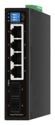 Uniview HS2000-4GT2GP-POE-IN Yönetilemez PoE Switch